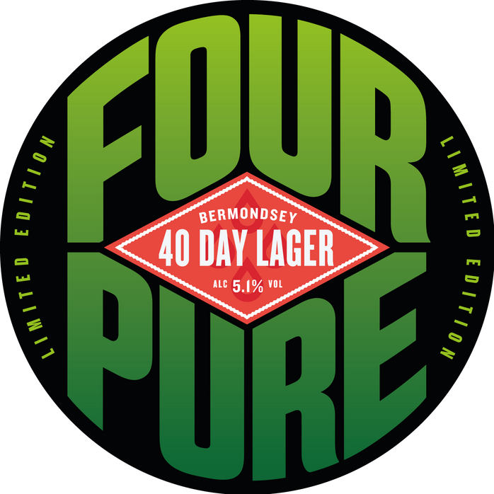 Fourpure 40 Day Lager x Keg (30L)