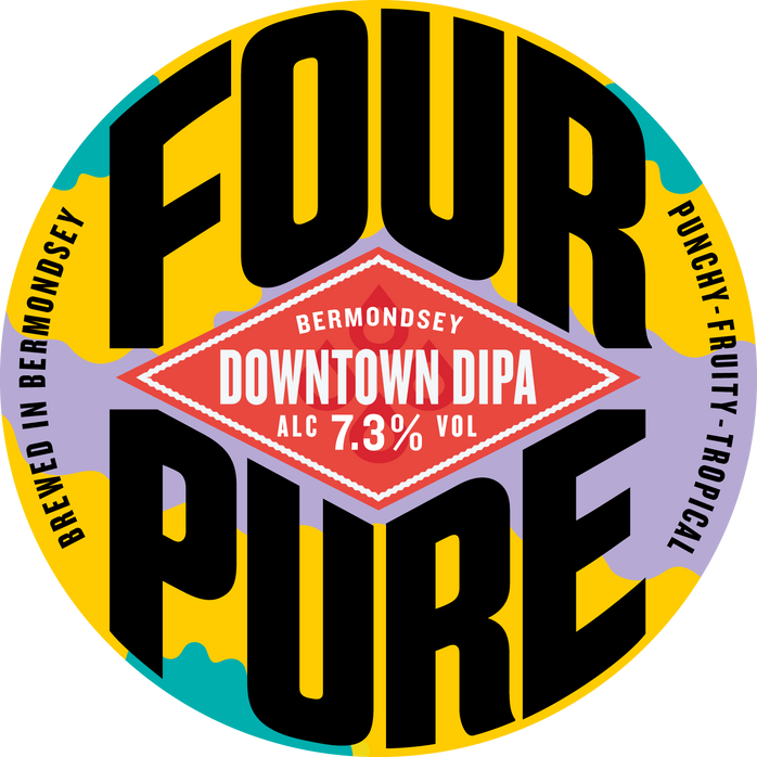 Fourpure Downtown Double IPA x KeyKeg (30L)