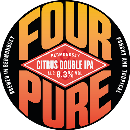 Fourpure Citrus Double IPA x Keg (30L)