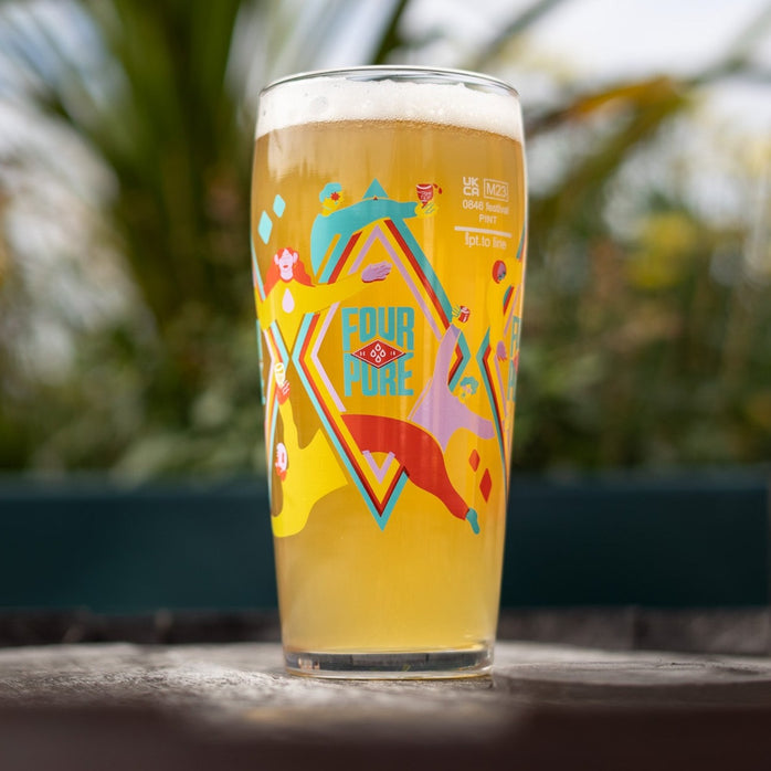 Fourpure x Erin Aniker Pint Glass