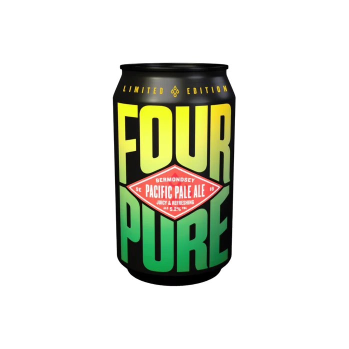 Fourpure Pacific Pale Ale x 12 cans (330ml)